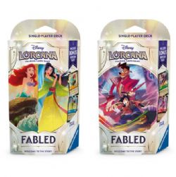 CARTE DISNEY LORCANA - FABLED - STARTER DECK (EN) ASST